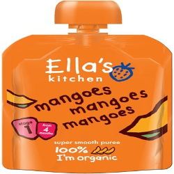 Ella's Kitchen - First Tastes - Mangoes - 70g (Pack of 8)