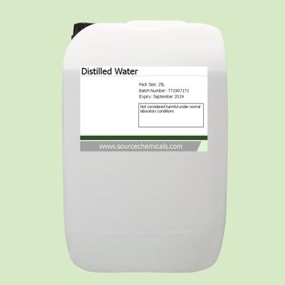 Distilled Water 4 x 25 Litre (100L) Inc Courier Delivery