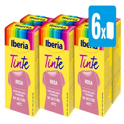 Iberia 40C Pink Garment Dye - Pack of 6