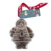 ButtonChocs Christmas Chocolate Santa. Belgian Milk Chocolate Gift for Christmas. view 1