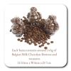 ButtonChocs Christmas Chocolate Santa. Belgian Milk Chocolate Gift for Christmas. view 4