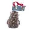 ButtonChocs Christmas Chocolate Snowman. Belgian Milk Chocolate Gift for Christmas. view 1