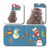 ButtonChocs Christmas Chocolate Snowman. Belgian Milk Chocolate Gift for Christmas. view 2
