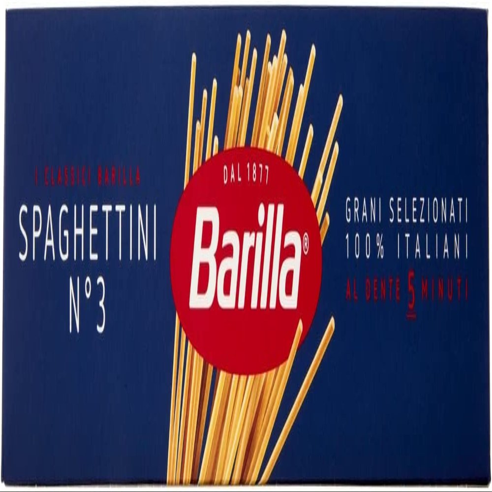 10x Barilla Spaghettini (Spaghetti) No. 3 Italian Pasta 500g pack