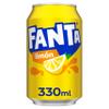 Fanta Lata lemon soda - 330 ml. view 1