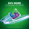 Dishwasher Pods, Actionpacs Dishwasher Detergent with Dishwasher Cleaner Action, Fresh Scent, 62 Count, Limited Edition view 4