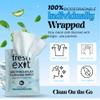 FreshExit Flushable Hemorrhoid Wipes  36 Count  Individually Wrapped with Witch Hazel & Aloe Vera, Large Discreet Travel Wipes for Adults, Soothing & Gentle on Skin view 3