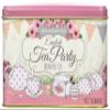 New English Teas Pink Tea Party Tea Tin with 40 English Breakfast Teabags view 1