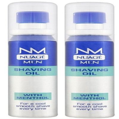 x2 Nuage Men Shaving Oil with Mentol 25ml