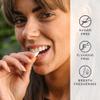 Georganics Peppermint Chewing Gum - 140 Pieces - Cool & Refreshing Flavour - Gentle on Sensitive Teeth - Sugar Free - Ideal for Daily Usage - Natural Ingredients view 2