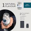 Georganics Peppermint Chewing Gum - 140 Pieces - Cool & Refreshing Flavour - Gentle on Sensitive Teeth - Sugar Free - Ideal for Daily Usage - Natural Ingredients view 3