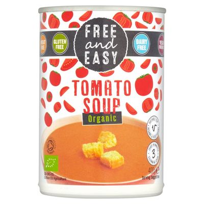 Free & Easy | Tomato Soup - Org | 1 x 400g