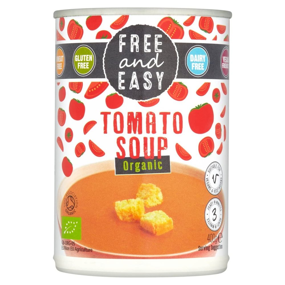Free & Easy | Tomato Soup - Org | 1 x 400g