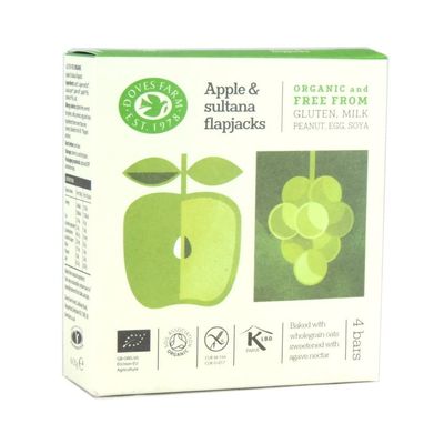 Doves Farm | Apple & Sultana Flapjack | 1 X 4 X 35G