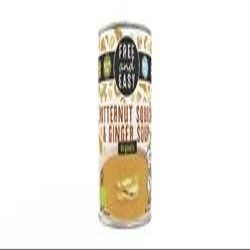 Free and Easy Organic Butternut Squash and Ginger Soup 400g