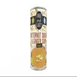 Free and Easy Organic Butternut Squash and Ginger Soup 400g