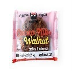 Cacao Nibs & Walnut Organic Vegan Cashew & Oat Cookies 55g