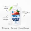 Clearspring Organic FRUIT 100% Fruit Pure - Apple & Blueberry 100g view 2