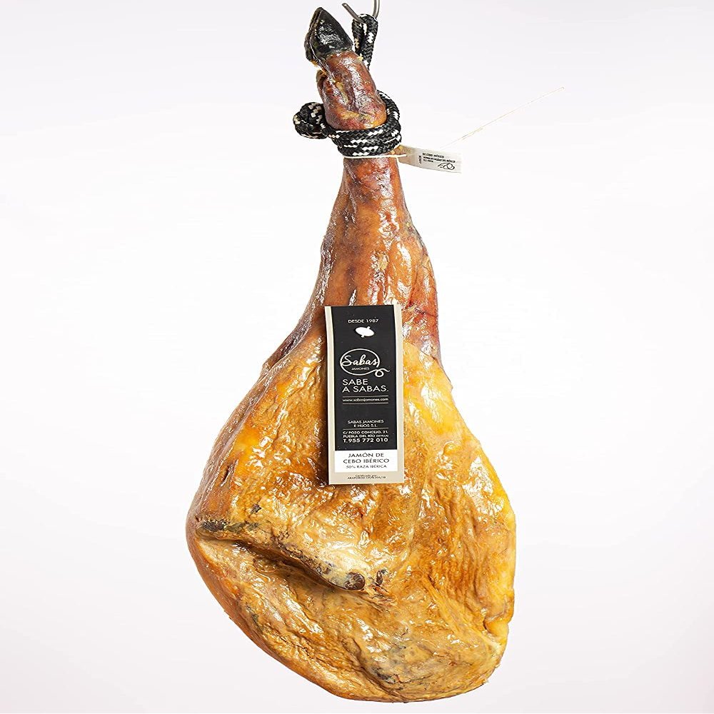 IBERIAN CEBO HAM 50% Iberian Breed of SABAS JAMONES 8.kg Approx.