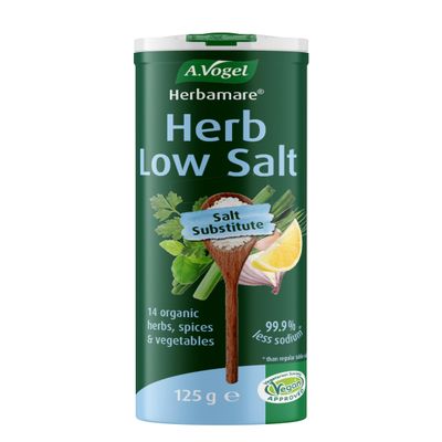 A.Vogel Herbamare Herb Low Salt | Potassium Chloride Infused With 14 Organic Herbs, Spices and Vegetables