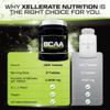 BCAA Amino Acid Tablets - 3000mg per Serving - 425 Vegan Tablets not Capsules or Powder - Supplement with Vitamin B6 2:1:1 - Made in The UK - Xellerate Nutrition view 4