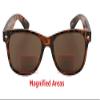 I-Sential Bifocal Reading Sunglasses Sun Readers Tinted Glasses Retro Tortoise Brown Frame Mens Womens Classic With Case +2.00 view 3