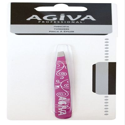 Agiva Brow Tweezer with Beveled Tip