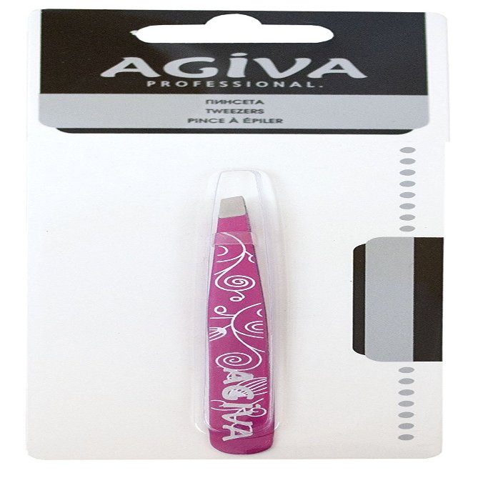 Agiva Brow Tweezer with Beveled Tip