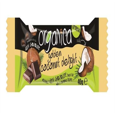 Snack Bars - Organic Golden Coconut Delight Vegan 40g