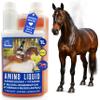 EMMA Amino acid for horses horse feed I supplement for fast supply with amino acid + vitamins, supports muscle build-up, performance & energy, before and after competitions, fast recovery, against muscle soreness 1 liter view 1