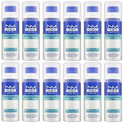 x12 Nuage Men Shaving Oil with Mentol 25ml