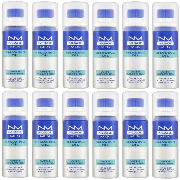 x12 Nuage Men Shaving Oil with Mentol 25ml