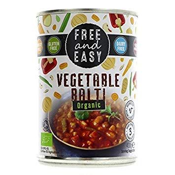 Organic Vegetable Balti Ready meal 400g