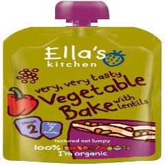 Ella's Kitchen - Stage 2 Baby Food - Vegetable Bake - 130g (Pack of 5)