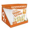 Kiddylicious Sour Cream & Chive Lentil Veggie Straws - Delicious Snacks for Kids - Suitable for 9+ Months - 9 Packs view 1