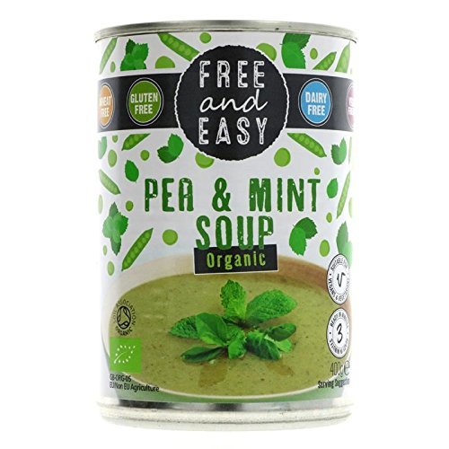 Free & Easy | Pea & Mint Soup - Org | 4 x 400g