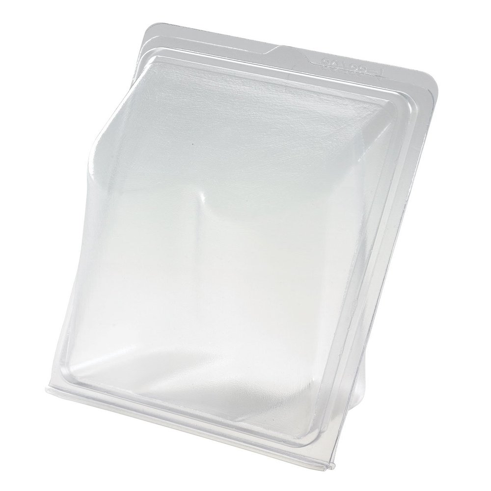 75 x Clear Tortilla Wraps (163mmx110mmx48mm) (Free P &P on All Products)