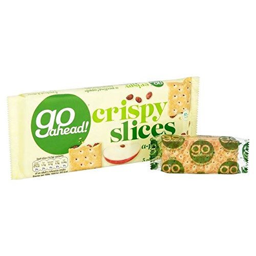 Go Ahead Crispy Fruit Slice Apple & Sultana 5 per pack