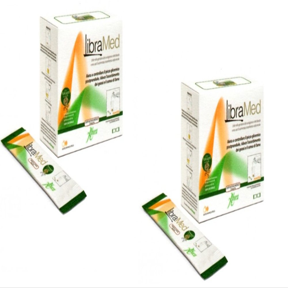 2 LIBRAMED 40 X2 BAGS Lower absorption fat sugars limits glycemic peak