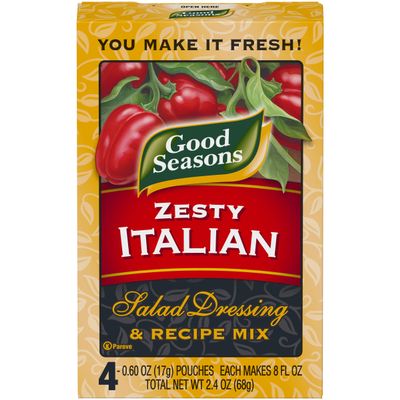 Good Seasons Zesty Italian Salad Dressing & Recipe Mix (0.6 oz Envelope)