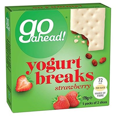 Go Ahead Yoghurt Breaks Strawberry 5 per pack