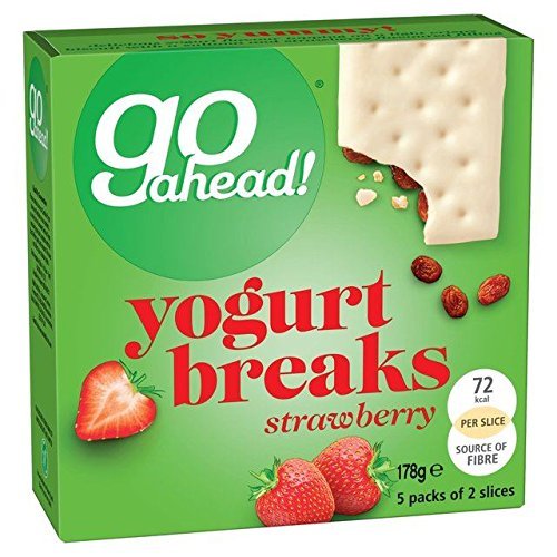 Go Ahead Yoghurt Breaks Strawberry 5 per pack