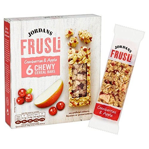 Jordans Cranberry & Apple Frusli Bars 6 x 30g