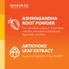 Ashwagandha High Strength 1000mg | Stress and Mood Support for Men and Women | Herbal Supplement Ashwagandha Complex with Artichoke Extract | Third-Party Tested, Non-GMO & Gluten Free | 90 Capsules view 3