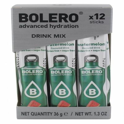 Watermelon - Box of 12 Sachets (12x3g) Makes 6L of Sugar-Free, Low-Calorie Drink