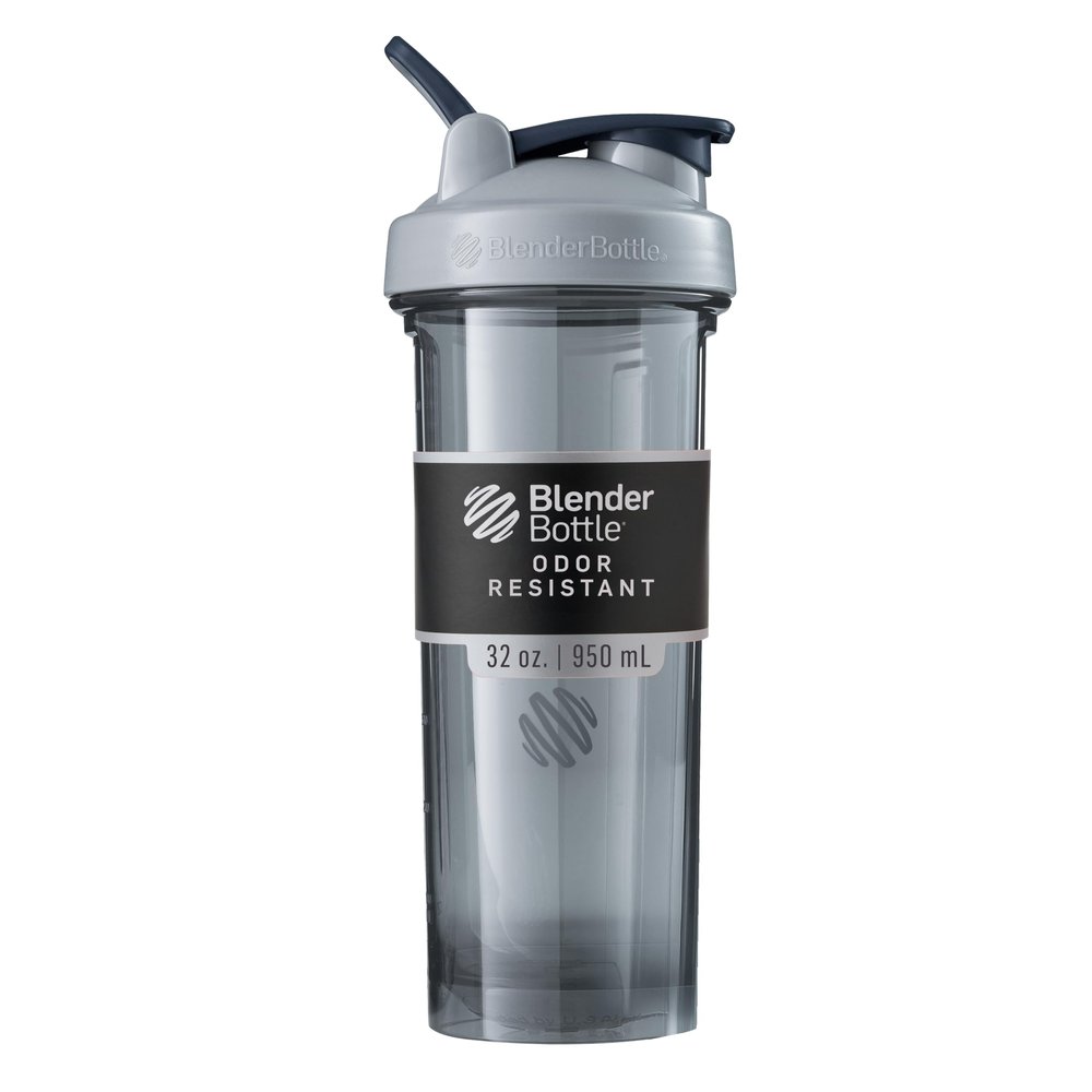 Blender Bottle Pro32 Tritan | Protein Shaker Cup| Diet Shaker| Water Bottle | with Blender Ball | 940ml - pebble