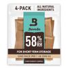 Boveda 58% Two-Way Humidity Control Packs For Storing 1 lb  Size 67  4 Pack  Moisture Absorbers for Storage Containers  Humidifier Packs  Hydration Packets in Resealable Bag view 1