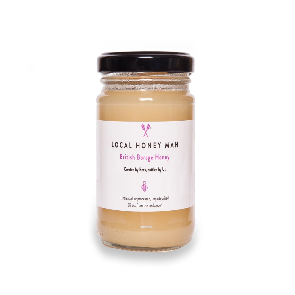 100% Pure Raw Borage Honey 340 g