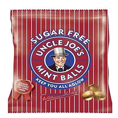 Uncle Joe's Mint Balls SUGAR FREE Bags (60g x 5)