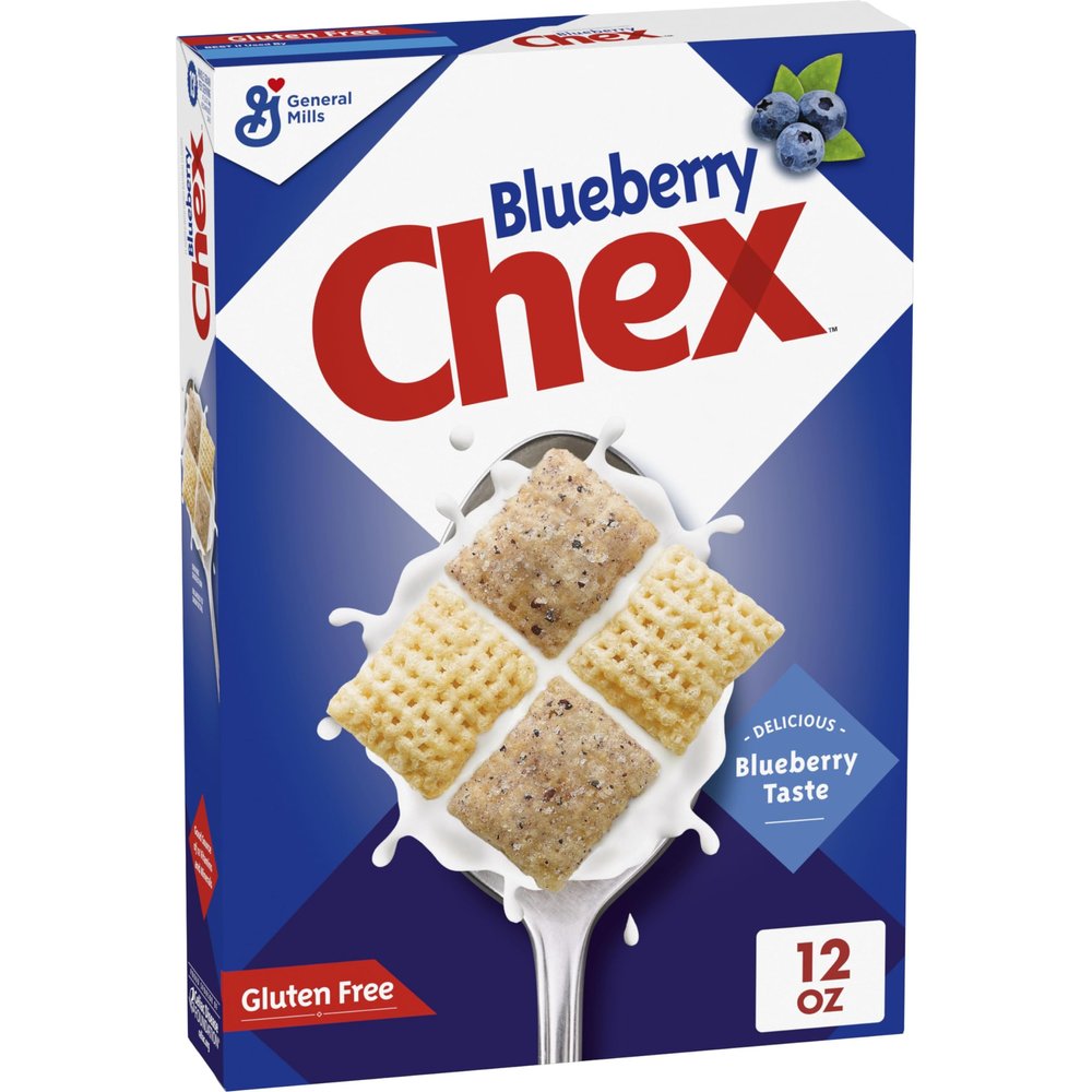 Blueberry Chex Gluten Free Sweetened Rice Cereal 340 g